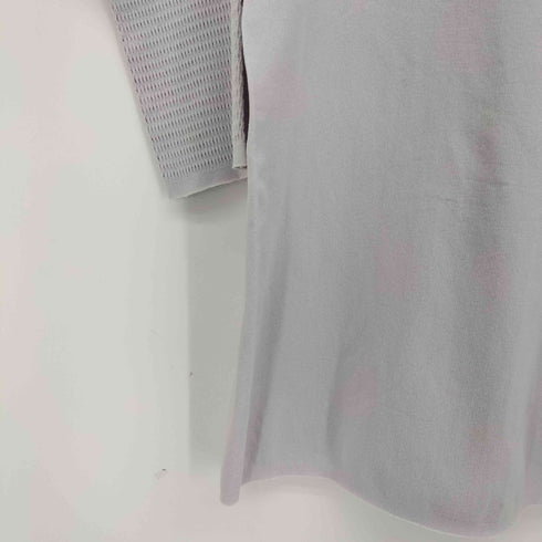 プリーツプリーズイッセイミヤケ PLEATS PLEASE ISSEY MIYAKE A-POC INSIDE ナイロン ストレッチ メッシュ切替 半袖 カットソー レディース