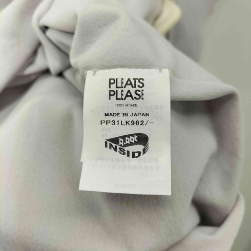 プリーツプリーズイッセイミヤケ PLEATS PLEASE ISSEY MIYAKE A-POC INSIDE ナイロン ストレッチ メッシュ切替 半袖 カットソー レディース