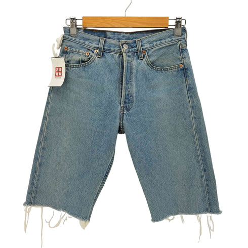 リーバイス Levis 90S ボタン裏 252 ハンガリー製 501 ボタンフライ カットオフ デニム ショート パンツ 99年製 EURO Levis ユーロ リーバイス レディース W28 L30