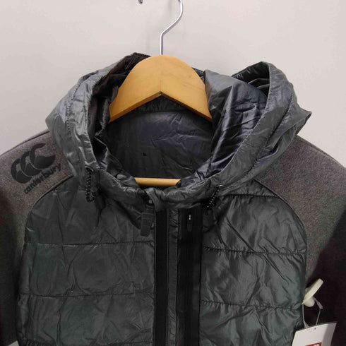 カンタベリー CANTERBURY INSULATION JACKET インサレーション 中綿 キルト スウェット フリース コンビ フーデット ジャケット メンズ