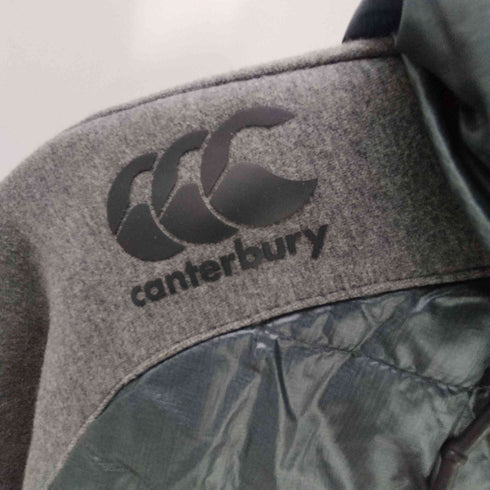 カンタベリー CANTERBURY INSULATION JACKET インサレーション 中綿 キルト スウェット フリース コンビ フーデット ジャケット メンズ