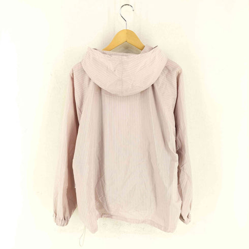 オーラリー AURALEE FINX POLYESTER STRIPE HOODED ZIP P/O メンズ JPN:4