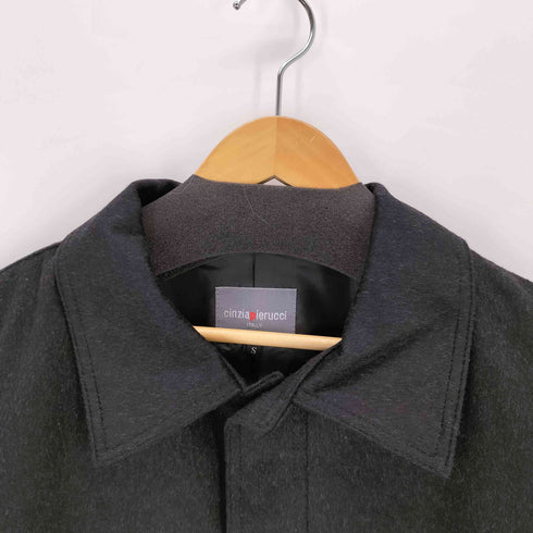 CINZIAPIERUCCI カシミヤ100% ステンカラーハーフコート メンズ JPN:S