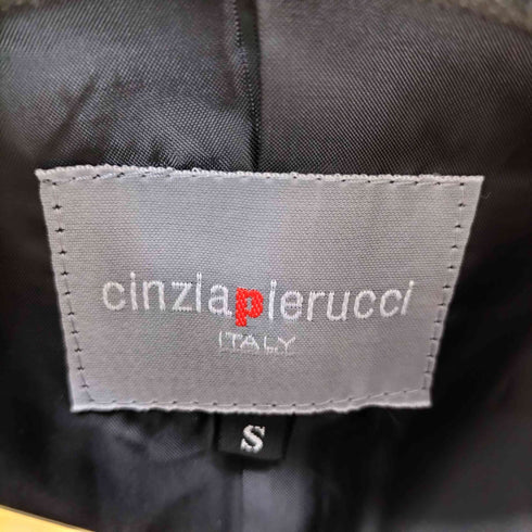 CINZIAPIERUCCI カシミヤ100% ステンカラーハーフコート メンズ JPN:S