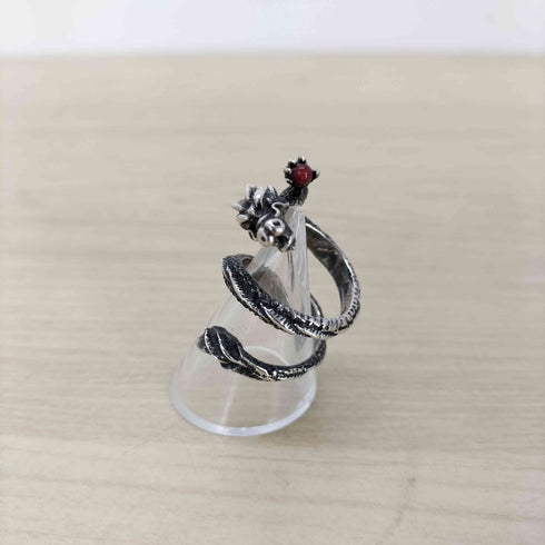 ヴィヴィアンタム VIVIENNE TAM シルバー925 色石 ドラゴンリング メンズ