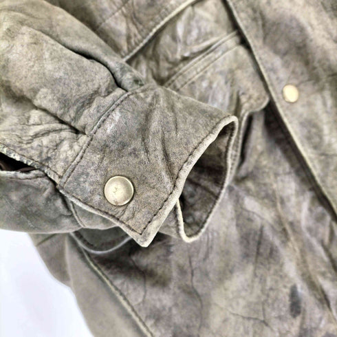 Y-E-S GENUNE LEATHER レザージャケット メンズ JPN:M