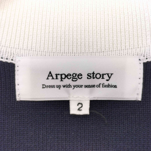 アルページュストーリー Arpege story ラガーニットワンピース レディース JPN:2