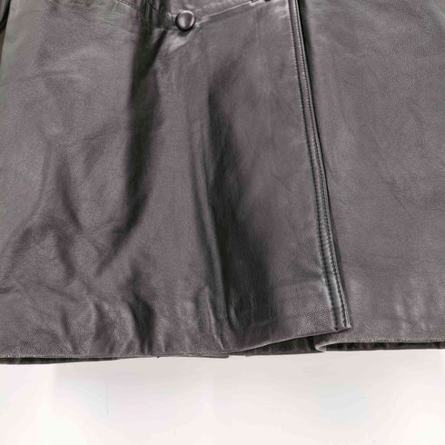 ラムレザーハーフコート メンズ FREE