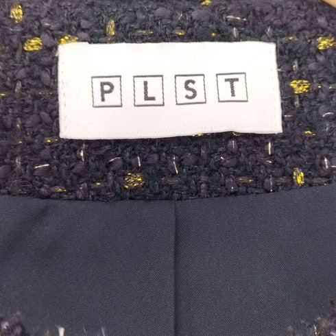 プラステ PLST ツイードノーカラージャケット レディース JPN:M