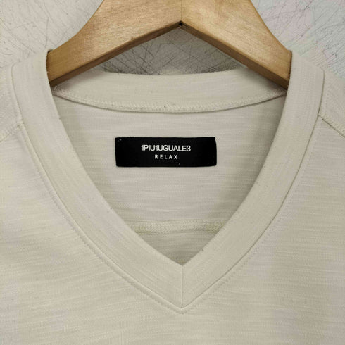 ウノピゥウノウグァーレトレリラックス 1PIU1UGUALE3 RELAX S/S VネックTシャツ メンズ JPN:M
