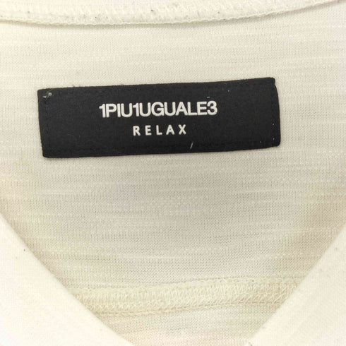 ウノピゥウノウグァーレトレリラックス 1PIU1UGUALE3 RELAX S/S VネックTシャツ メンズ JPN:M