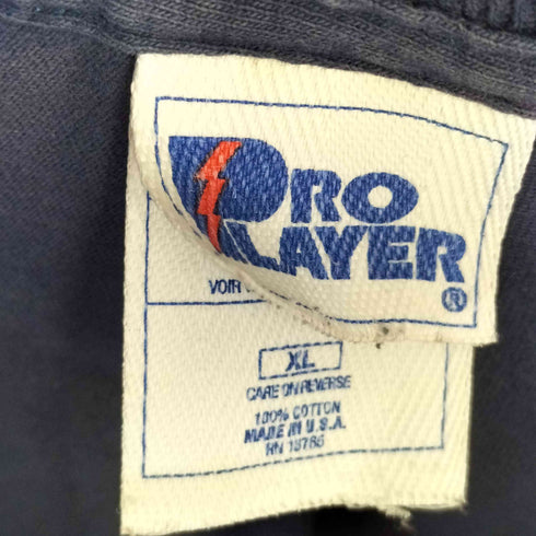 PRO PLAYER ベースボールプレイヤープリントTシャツ メンズ import:XL