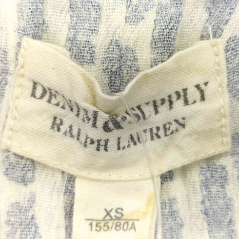デニムアンドサプライラルフローレン DENIM&SUPPLY RALPH RAUREN 総柄スキッパーブラウス レディース JPN:XS
