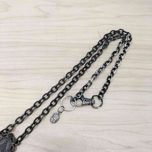ジャンポールゴルチエ Jean Paul GAULTIER Iron Ball brooch chain necklace アイアンボール ブローチ チェーン ネックレス アーカイブ ジーザス メンズ
