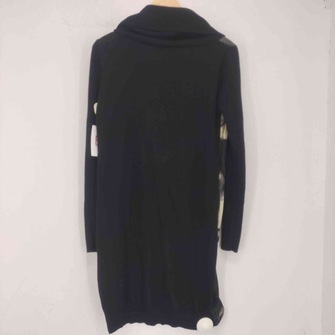 マックスアンドコー MAX&CO. シルク転写切り替えニットワンピース レディース import:S