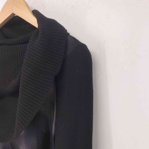 マックスアンドコー MAX&CO. シルク転写切り替えニットワンピース レディース import:S