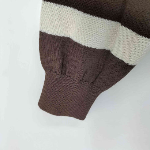 ランバンオンブルー LANVIN en Bleu ボーダー フレアヘム レディース EUR:38