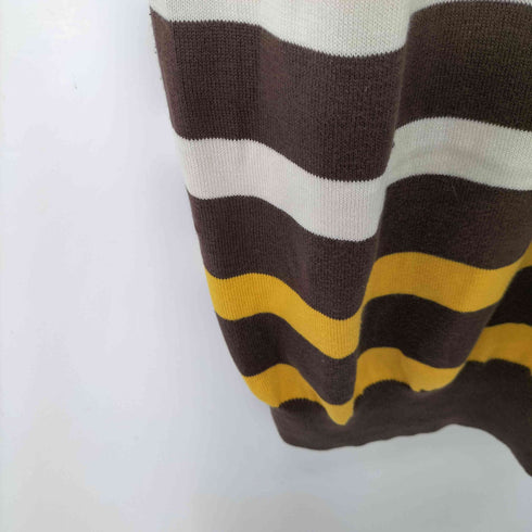 ランバンオンブルー LANVIN en Bleu ボーダー フレアヘム レディース EUR:38