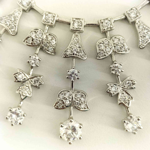 ビジューネックレス レディース