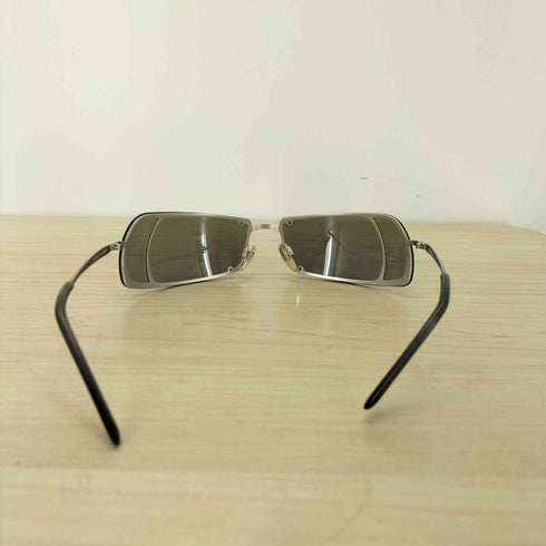 ヴェルサス VERSUS MOD.L37 22M/247 イタリア製 メタルフレーム スクエア サングラス Y2K メンズ