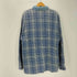 ルートロクジュウロク ROUTE66 90S インド綿 コットン チェック L/S スキッパー ポロ シャツ メンズ import:S