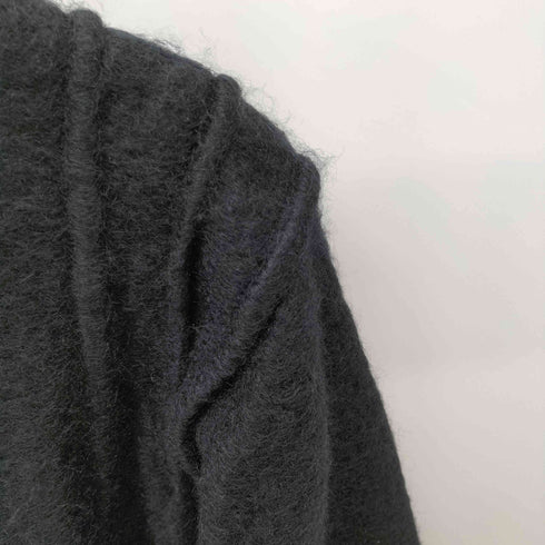 donegal design モヘアウール ノーカラージャケット メンズ