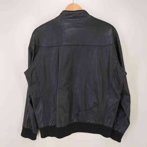 GK シングルライダース レザージャケット メンズ LL