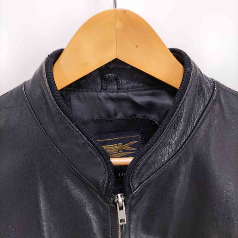 GK シングルライダース レザージャケット メンズ LL