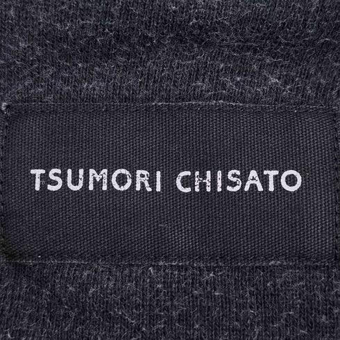 ツモリチサト TSUMORI CHISATO 総柄ジップパーカー レディース