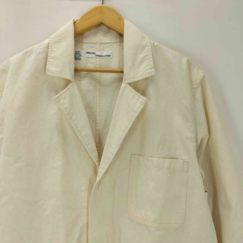 SEUVAS コットン タッサー ショップコート 帆布 カバーオール メンズ JPN:M