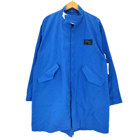 シュウオムフェム SYU. HOMME/FEMM キャンバス地 スタンドカラー モッズ コート メンズ