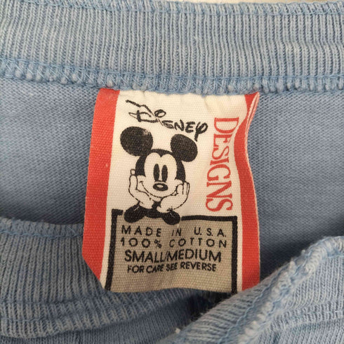 USA製 キャラクター刺繍 ヘンリーネックカットソー メンズ S/M