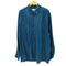 angelo litrico 絹 シルク 100% L/S ユーロ シャツ メンズ import:XL