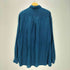 angelo litrico 絹 シルク 100% L/S ユーロ シャツ メンズ import:XL