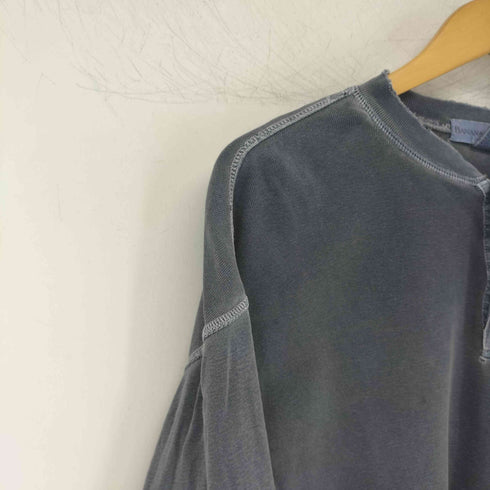 バナナリパブリック BANANA REPUBLIC 80-90S 後染め ヘンリーネックカットソー メンズ import:S