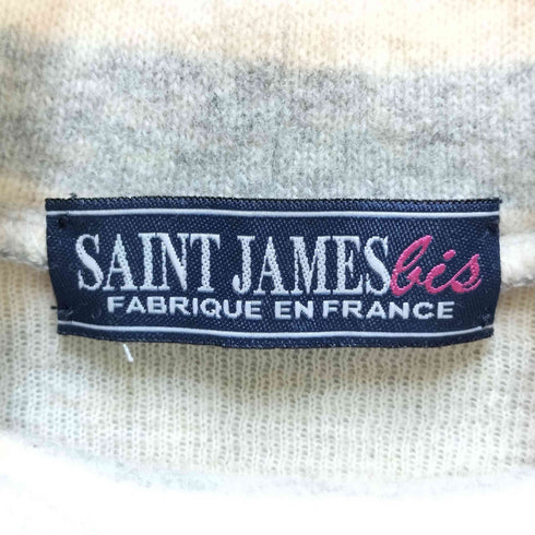 セントジェームス SAINT JAMES ボーダー柄 タートルネックニット レディース 3-42