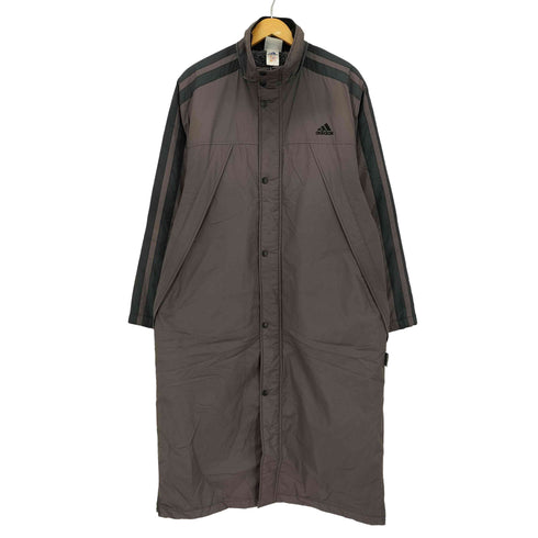 アディダス adidas 00s 山型タグ 裏ボア 3ライン ベンチコート メンズ JPN:L