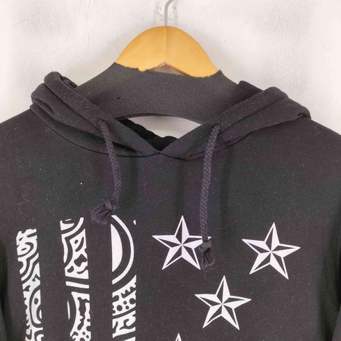 ゼファレン ZEPHYREN HOOD PRINT PARKA REBEL FLAG メンズ JPN:L