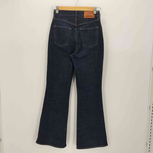マウジー moussy 23SS MVS FLARE 濃紺 デニム フレア パンツ レディース 25