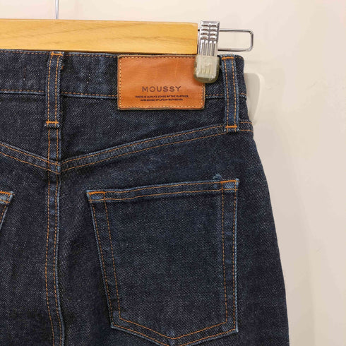 マウジー moussy 23SS MVS FLARE 濃紺 デニム フレア パンツ レディース 25
