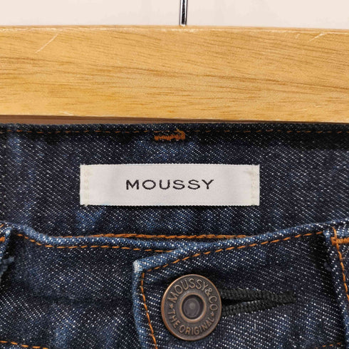 マウジー moussy 23SS MVS FLARE 濃紺 デニム フレア パンツ レディース 25