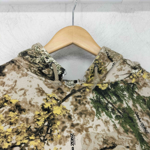 カベラス Cabela's リアルツリーカモ 裏起毛プルオーバーパーカー メンズ import:L