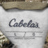 カベラス Cabela's リアルツリーカモ 裏起毛プルオーバーパーカー メンズ import:L
