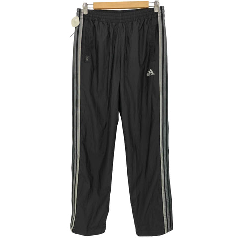 アディダス adidas 00s CLIMA PROOF ロゴ刺繍 裏地メッシュ グラデーション 3ストライプ ウインドブレーカー パンツ メンズ O