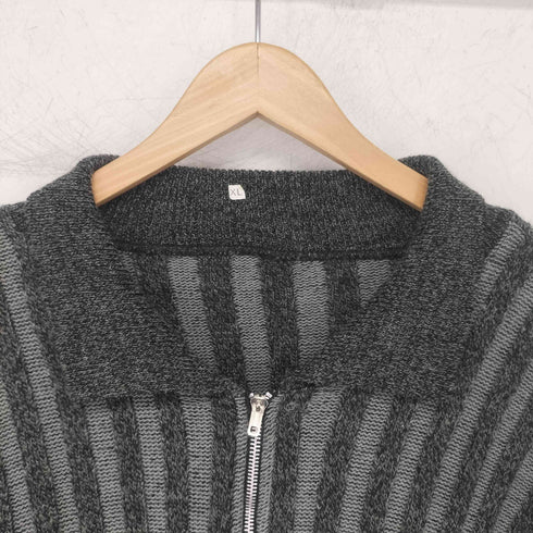 イタリア製 ジップニットシャツ メンズ import:XL