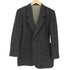 カルバンクライン CALVIN KLEIN Lambswool チェック柄 シングルテーラードジャケット メンズ M