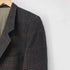 カルバンクライン CALVIN KLEIN Lambswool チェック柄 シングルテーラードジャケット メンズ M