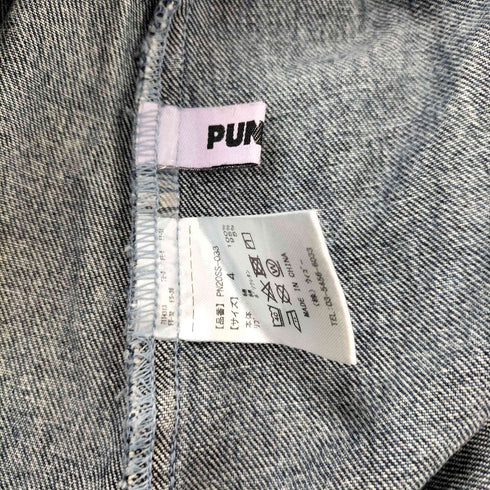 プニュズ PUNYUS 20SS ケミカルデニムワンピース レディース 4