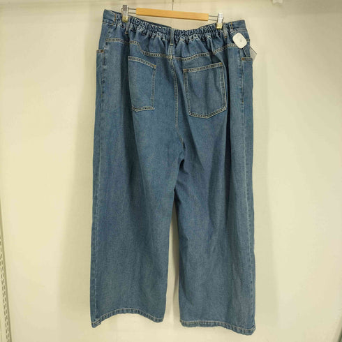 プニュズ PUNYUS 23SS ダメージ デニムバギーパンツ レディース JPN:4