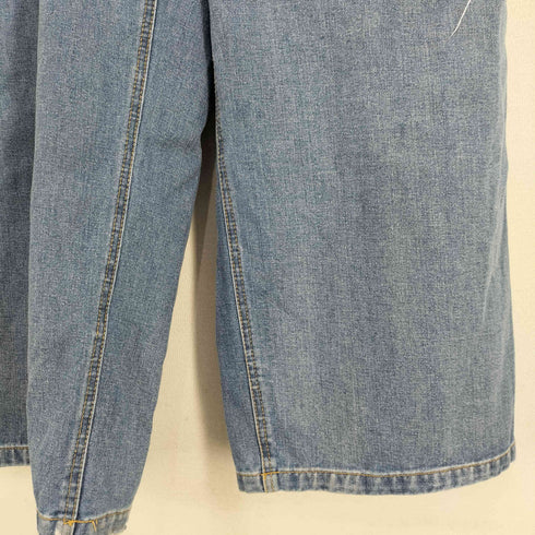 プニュズ PUNYUS 23SS ダメージ デニムバギーパンツ レディース JPN:4